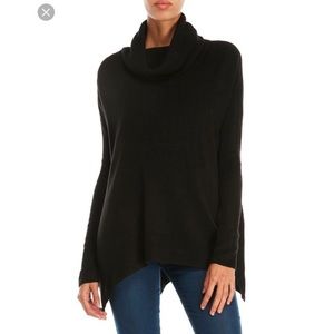 Sweet Romeo Cowl Neck Poncho Sweater